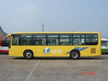 Intercity Bus Transport Of 10m 6 Cylinder Water Cooled City Bus With Air Brake