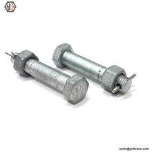 5/8" ASTM A325 Hex Bolt with DH Nut