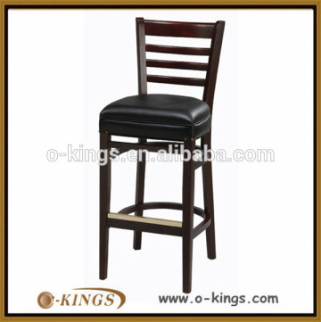 adult high wooden bar chair for sale
