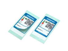 Energy efficiency label self-adhesive label