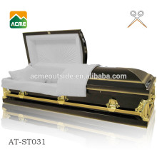 trade assurance supplier reasonable price cremation casket metal