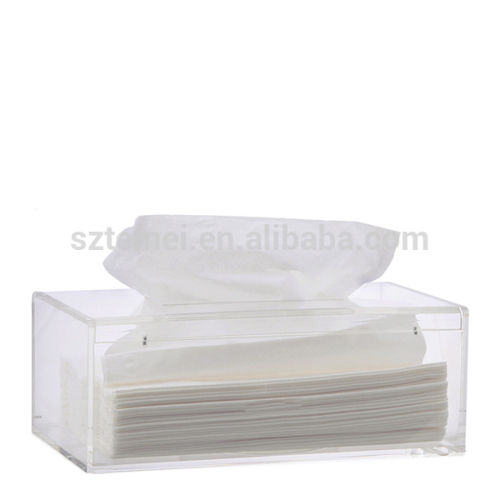 modern plexiglass tissue box