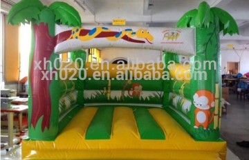 Adult tropical inflatable space jumping bouncer castle