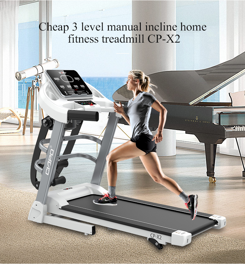 Manufacturer Fitness family run machine running machine dc motor  nice look treadmill