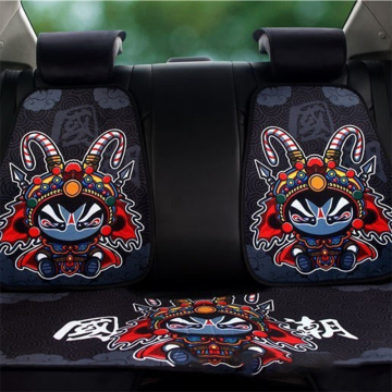 Luxury Designer Flax Material Car Seat Covers