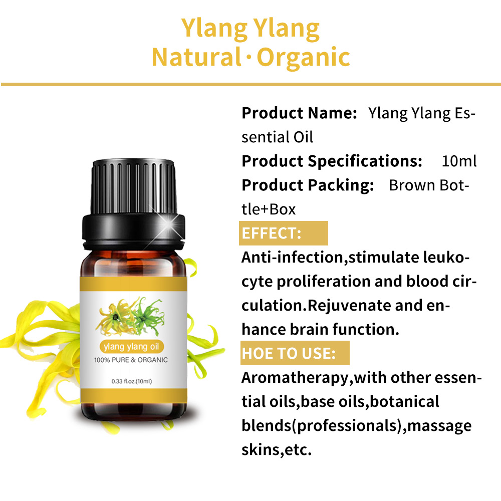 ylang ylang assental زيت 100 ٪ طبيعي