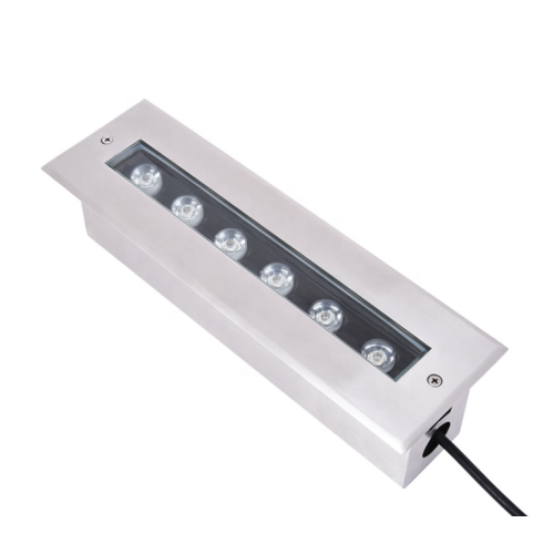 6W impermeable al aire libre IP68 24V LED de luz empotrada