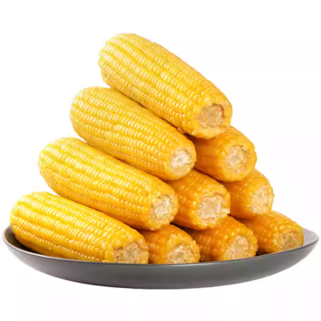 Yellow glutinous fresh corn