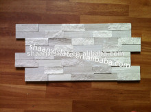 2016 hot saling culture slate white marble with veins