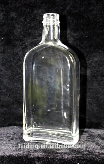 hot selling bottle benedictinea empty bottle clear alcohol bottle liqueur bottle