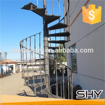 wrought iron spiral staircase price