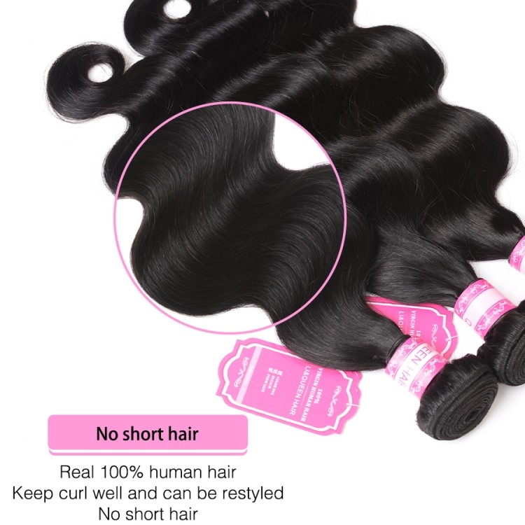 Weekly Deal Wholesale Hair Extensions Virgin Human Hair for Black Brazilian Weave Bundles,100 Natural Mink Women 10A Ring-x Hair