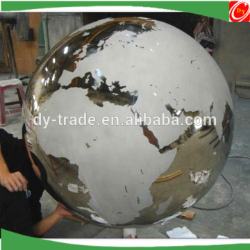 mirror balls sandblasted