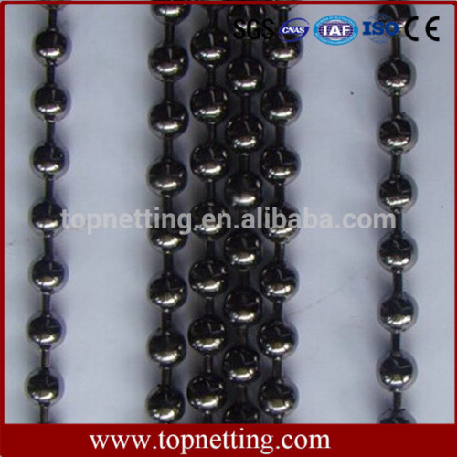 6mm Gunmetal/ Stainless Steel Ball Chain Door Beaded Curtains