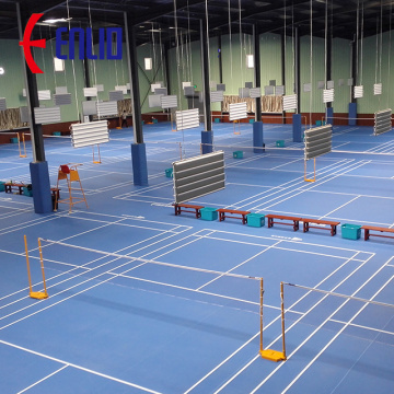 BWF approved synthetic vinyl badminton sports court floor