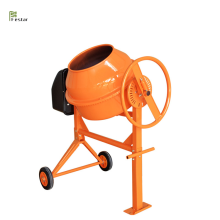 Electric Mini Portable Concrete Mixer with Wheel - Discount Cement Mixing Machine
