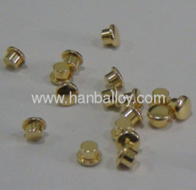 Gold Plated Contact Rivet?
