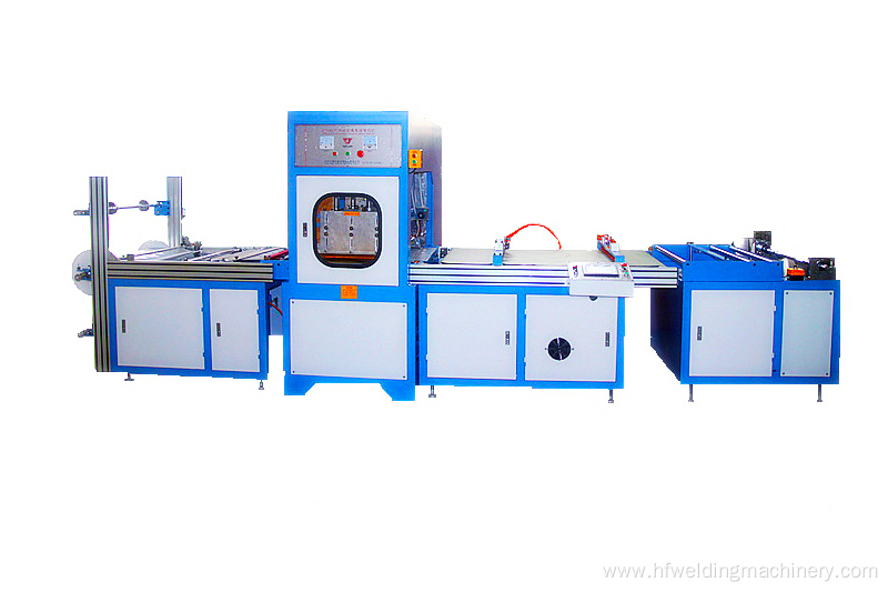 Automatic HF welding machine for PVC products