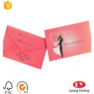 Wholesale Gift Card Printing With Envelope Packaging