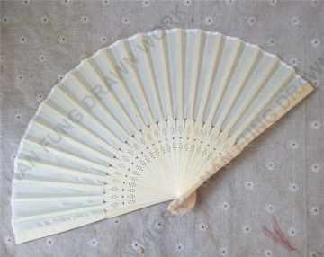 wedding gift bamboo silk fan