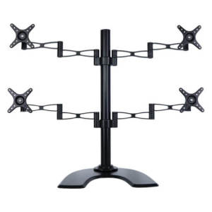 (TV13-402T) Desktop Monitor Stand for up to 4 Monitors (27″)