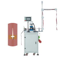 Máquina de perfuração ultrassônica de zíper automática de nylon automático