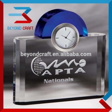 vintage creative crystal clock craft home decor