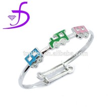 Wholesale 925 Sterling Silver Jewelry Enamel Car Bangle