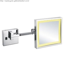 Lighted cosmetic mirror