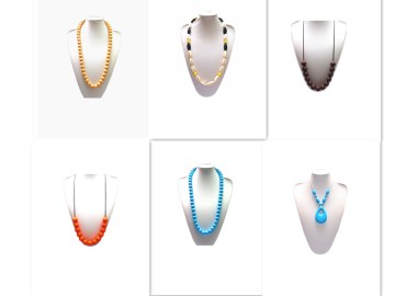 Silicone Chain for Baby Sport FDA Approved Wholesale Organic Sets Decoration Girls Silicone Necklace