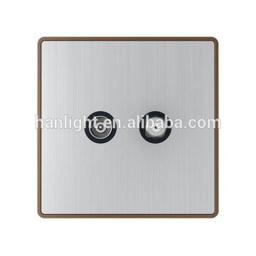 UK Type TV and Satellite Socket