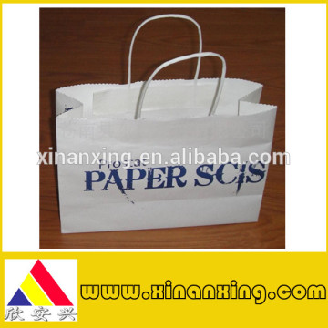 white kraft paper bag, cheap paper bag