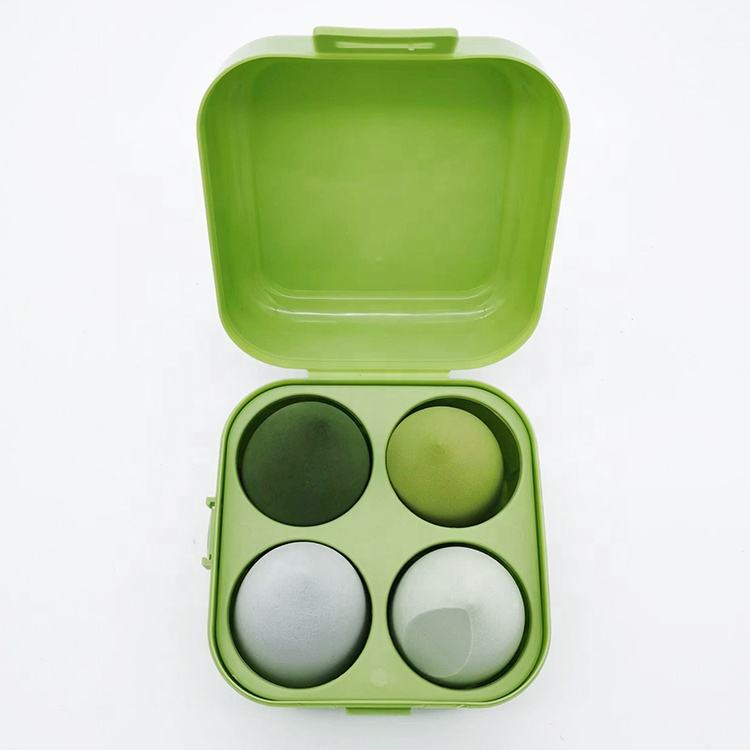 4pcsbox Green Latex Free Cosmetic Sponge Set2 Jpg