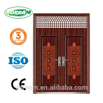 vented steel door,vented metal door, steel door with grill design