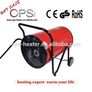 Round type industrial fan heater ops