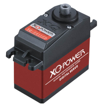 servo motor XQ-S4116D,7.4V high voltage digital servo for 80cc airplane