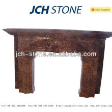 fireplace,Luxury fireplace,red stone fireplace,