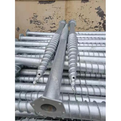 Ground Screw Anchor Foundation With Different Length