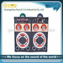 Professional 2.0 active stage speaker outdoor speaker box speaker
