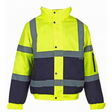 Hot selling winter jacket hivz safety rain wear