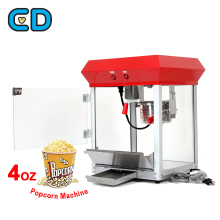 Small American Popcorn Machine - 4OZ Tabletop Popcorn Vending Machine for Home