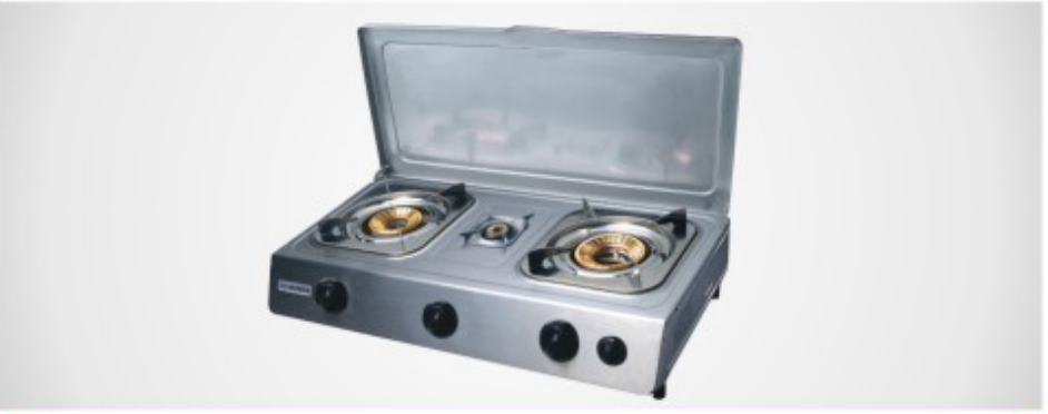 Aisa Style 3 Burners Gas Stove with Cover