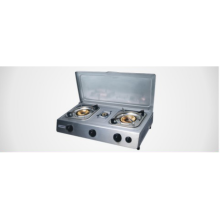 Stainless Steel Gas Stove with Cover