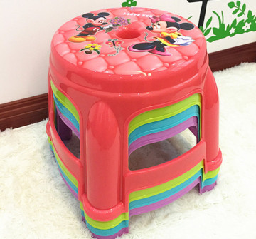 Household outdoor cartoon plastic stool chair
