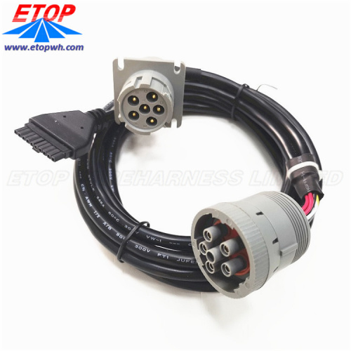 SAE J1708 6PIN Cáp nữ đến nam