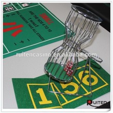 Small Size Chuck a Luck Game Set 9inch Dice Cage