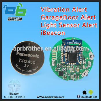 Vibration Alert&Garage door Alert&Light Sensor Alert iBeacon