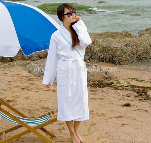 Personalized China wholesale Cotton Terry Towel Bath Robe