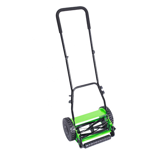 16-inch walk behind hand push manual lawn mower