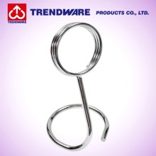 Chrome Plated Metal Tabletop Menu Ring Holder